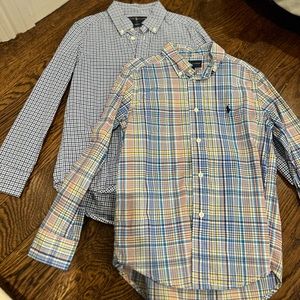 Polo 2 NWOT button down shirts.